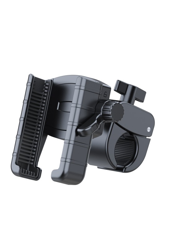 Picozon Bicycle Motorcycle Phone Holder, Bicycle Motobike Scooter Handlebars Phone Mount Holder for All Smartphones - Red